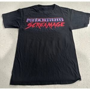 Universal Studios Halloween Horror Night Crew Neck Black SS T-Shirt Men's Sz S